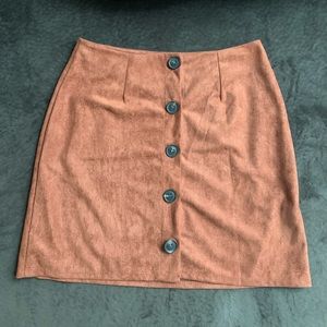 Cute corduroy skirt!